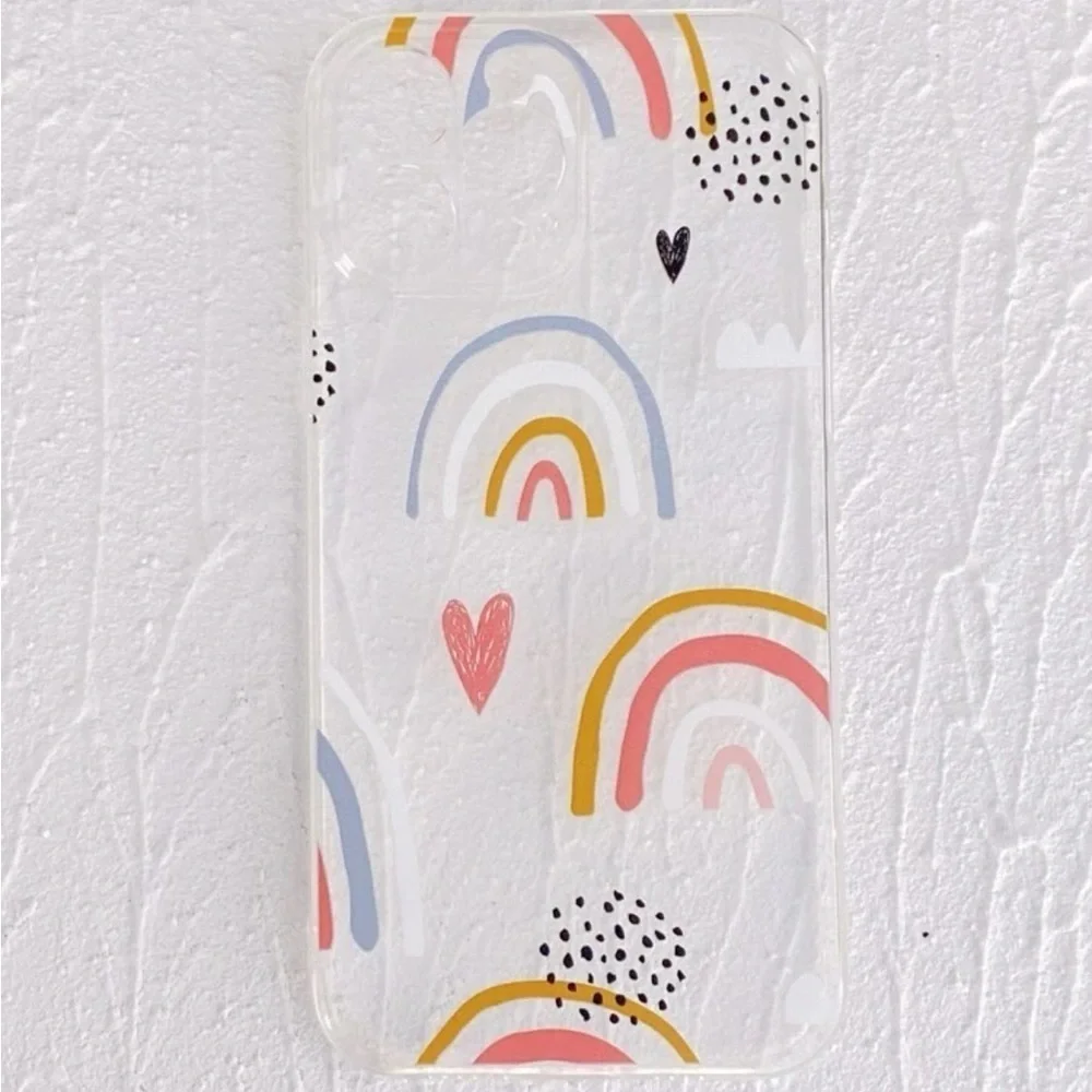 ⚠️Clearance iPhone 14/Pro/Pro Max Cute Rainbow Phone Case - Picture 2 of 3